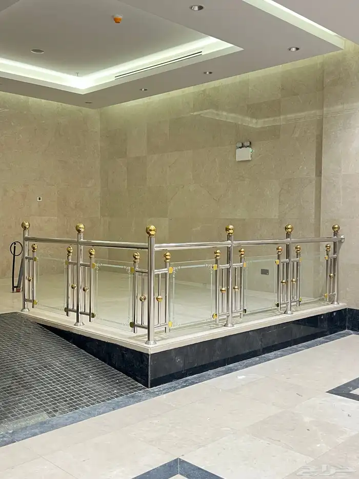 اسلام عليكم باب حديد باب المنيوم شباك المنيوم دربزين استيل 19