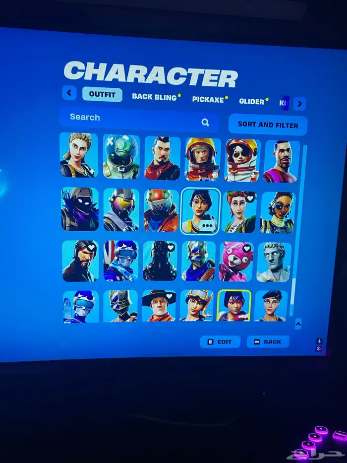 حساب فورت للبيع نادر 6
