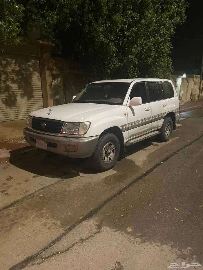 لاند كروزر موديل 2000 مكينه قير تماتيك دبل السوم واصل 22 2