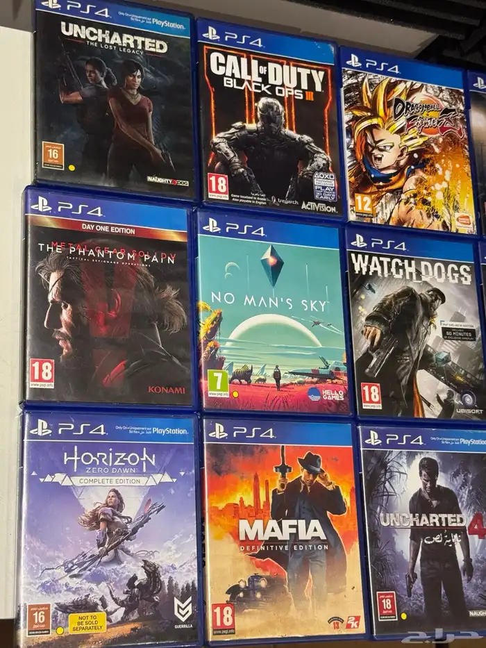 اشرطة سوني 4 شبة جديدة 4