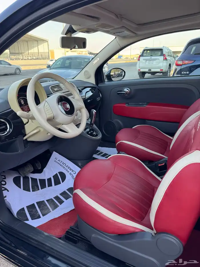 للبيع فيات 500C -2015 فل كامل ممشي قليل جدا 6