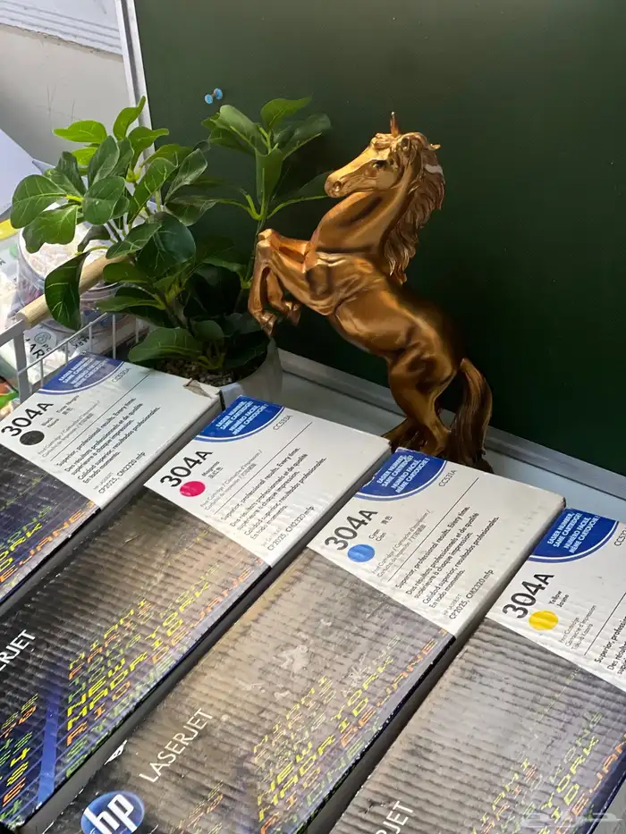 أحبار أصلية HP 304A بأرخص من السوق   4 ألوان كامله 1