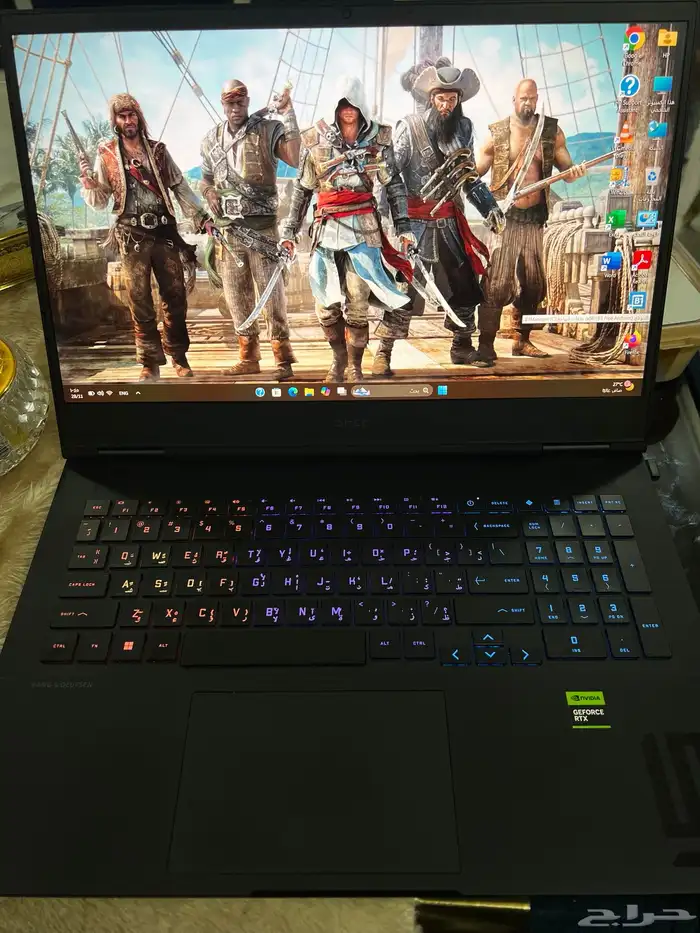 لابتوب قيمنق hp مواصفات جبارة core i9 كرت RTX4060 0