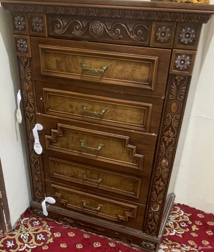 wardrobe  bed with mattress  mirror Unit 1