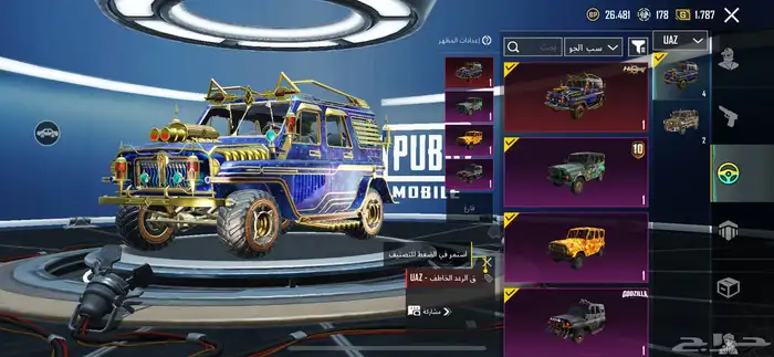 حساب ببجي 13