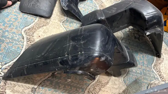 صدام خلفي جيب نيسان سلق ونسافات نيسان 1
