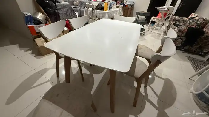 طاوله طعام وكراسي ب300 1