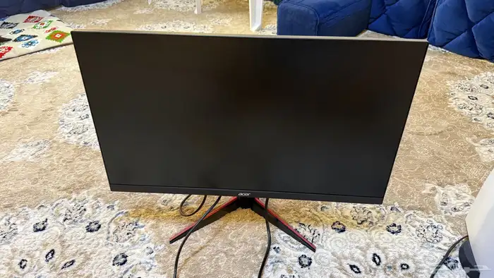 بلايستيشن 5 مع شاشة العاب Acer 27 بوصة بكراتينها نظيفة 1