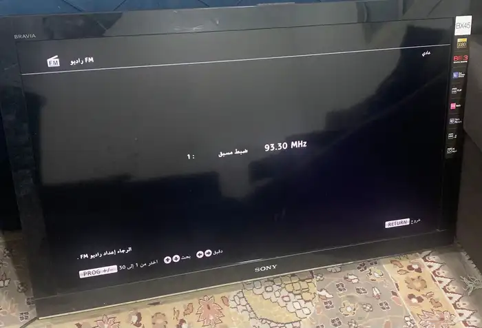 تلفزيون شاشة سوني 40 بوصه 1