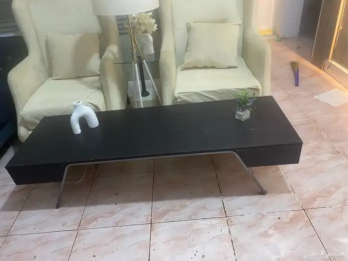 2كسري كنب بيج 4طولات 2كبير 2صغير 1