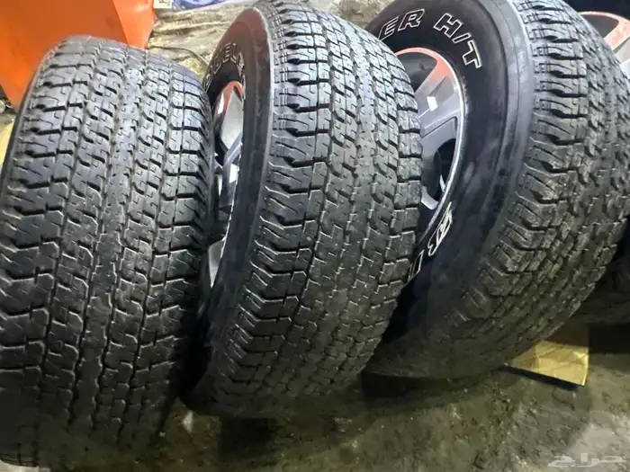كفرات برجست ون وكاله مع جنوط فتك اصلي وكاله مقاس 17 24