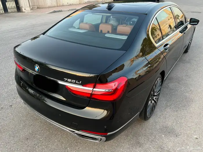 بي ام دبليو ( 750 LI ) الموديل 2016 فل ممشى قليل شبه جديد 13
