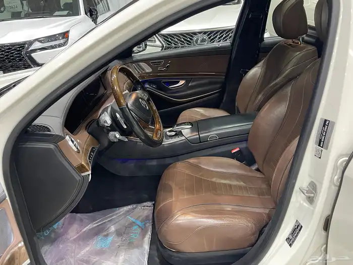 للبيع مرسيدس 2015 خليجي S500 فل كامل 5 ازرار 2