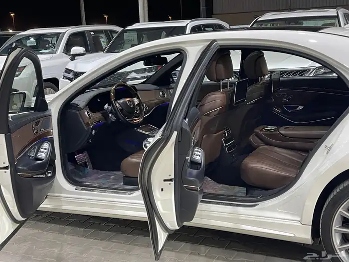للبيع مرسيدس 2015 خليجي S500 فل كامل 5 ازرار 8