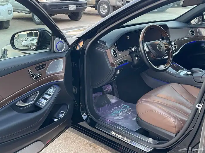 للبيع مرسيدس 2014 جفالي 4ازرار S400 2