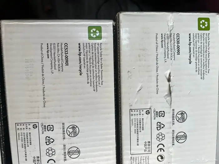 أحبار أصلية HP 304A بأرخص من السوق   4 ألوان كامله 8