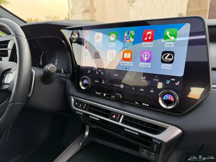 لكزس RX 350 h 2023 سعودي على الضمان 15