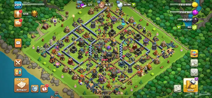 clash of clans 17 max 0