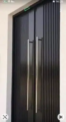 اسلام عليكم باب حديد باب المنيوم شباك المنيوم دربزين استيل 3