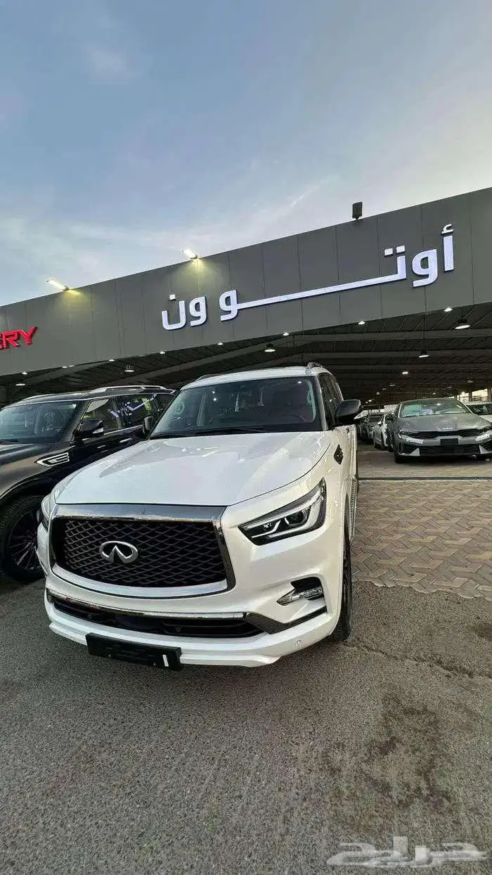 انفينتي QX80 برواكتيف بلاك موديل 2024 كاش وتقسيط 0