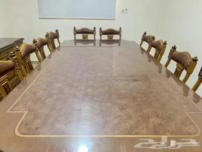طاولة طعام 12 كرسي للبيع عاجل 4