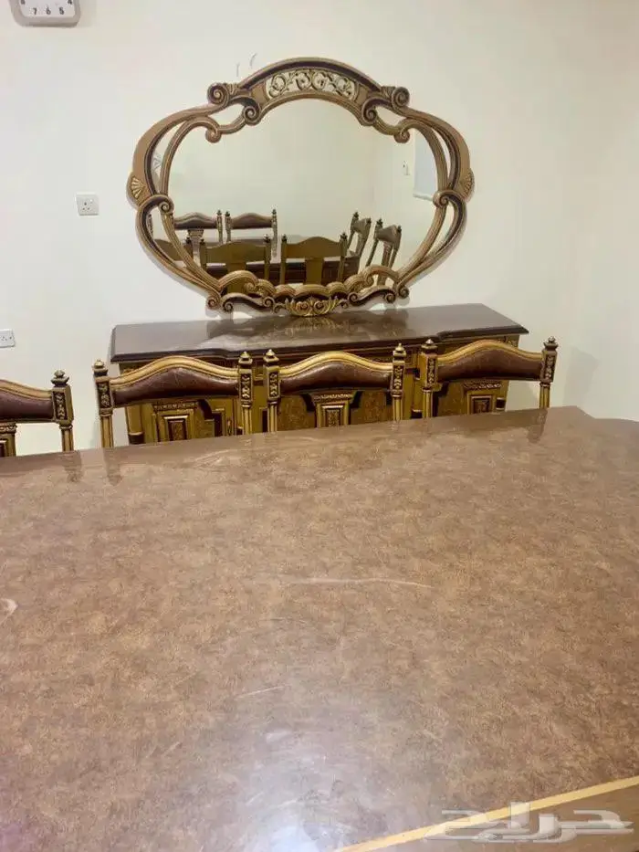 طاولة طعام 12 كرسي للبيع عاجل 0