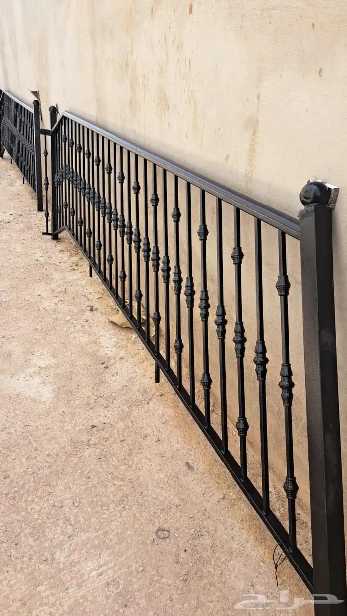 اسلام عليكم باب حديد باب المنيوم شباك المنيوم دربزين استيل 6