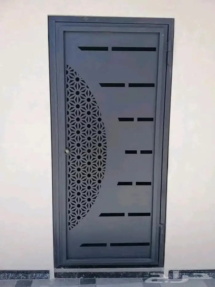 اسلام عليكم باب حديد باب المنيوم شباك المنيوم دربزين استيل 2