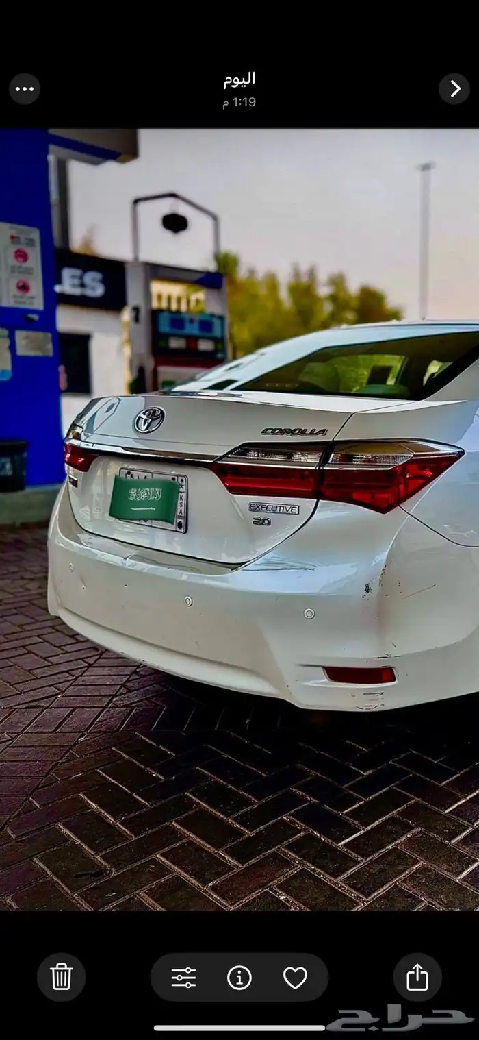 كورولا حجم مكينة كبير 2000cc 13