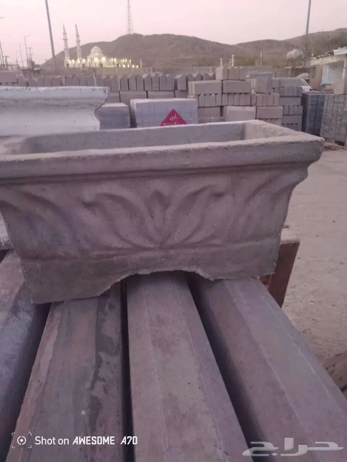 ديكورات اسمنتي دربزين عتب طوب نوافير لحود 2