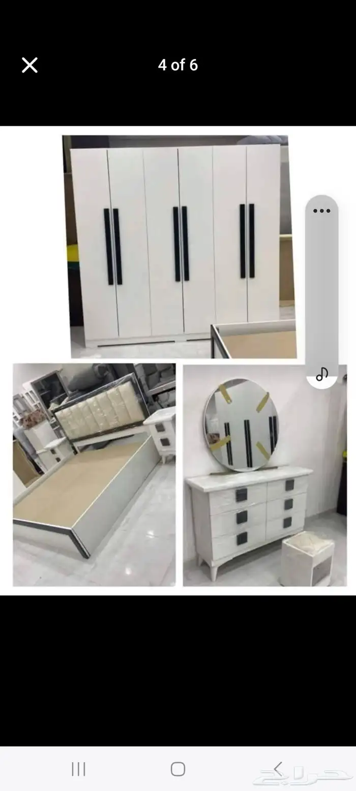 سرير مراتب داولبب غرفة النوم تفصيل 45