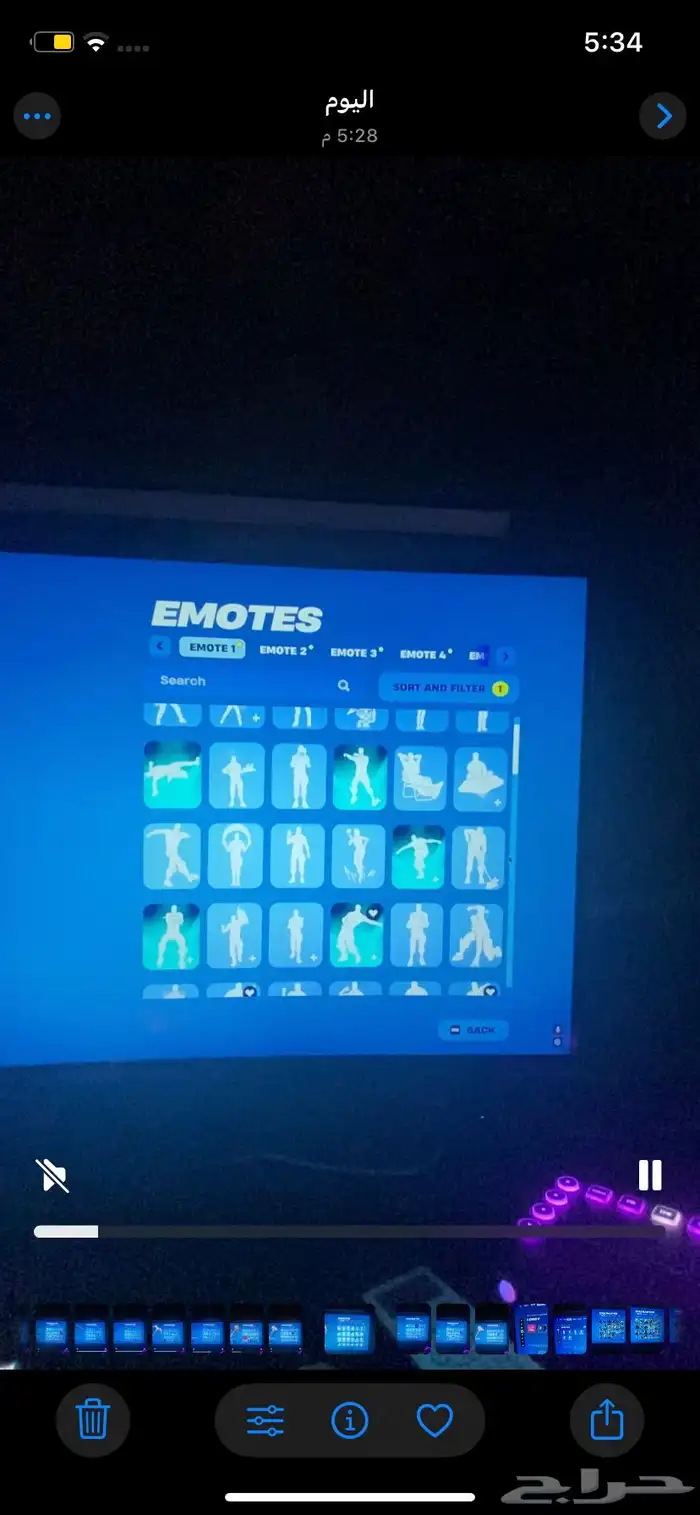 حساب فورت للبيع نادر 32