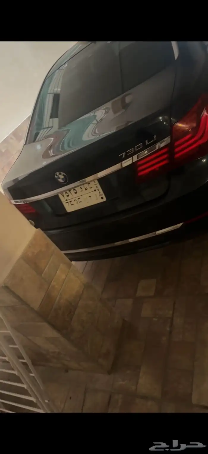 بي إم 2015 ممشي 80 الف فقط الفئه السابعه 730 li 2