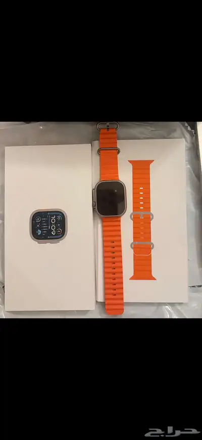 ساعة ابل واتش Apple watch Ultra2 نظيف شبه جديد 0