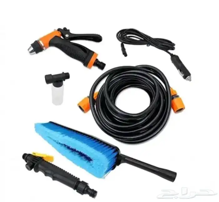 مضخة غسيل السيارة مدمجة بحاوية مياه 1