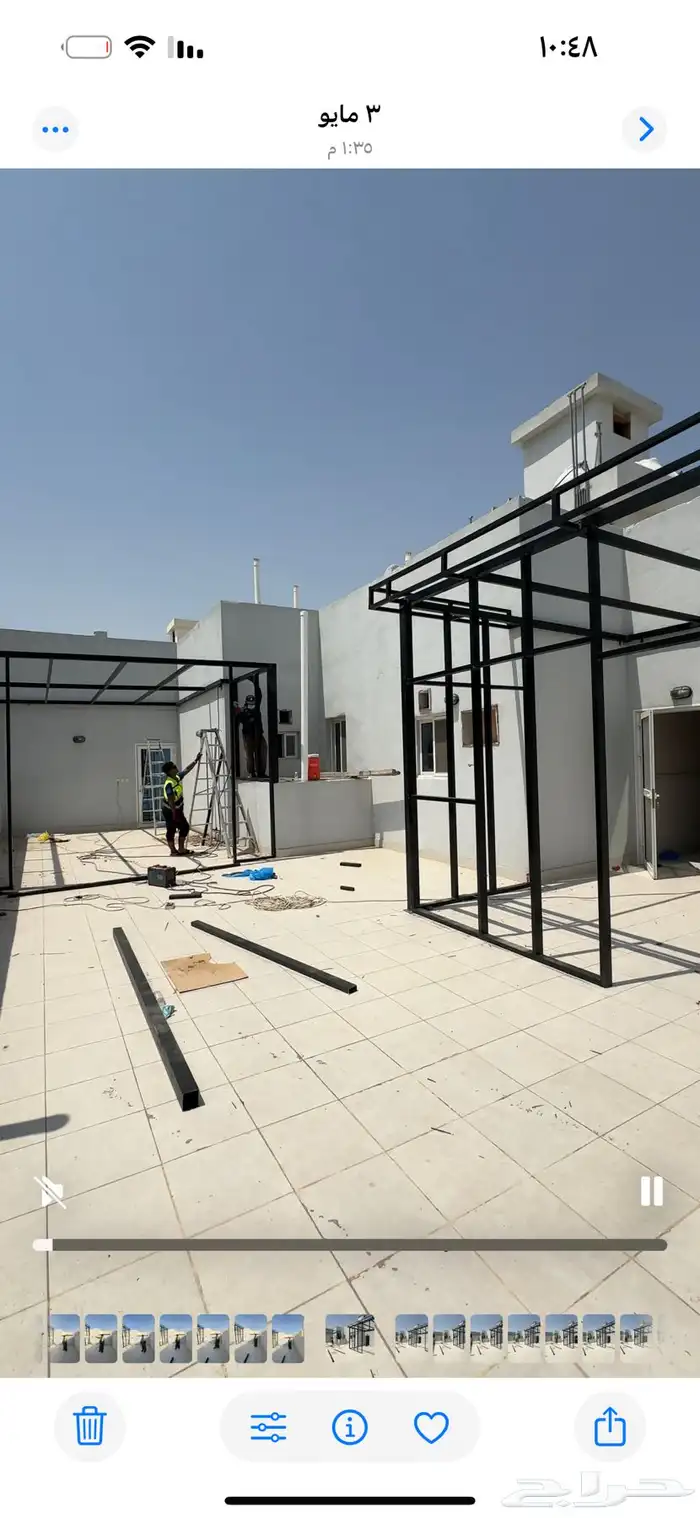 مقاول بناء ملاحق بناء غرف اسمنت بورد بناء ملاحق ساندوتش بنل 3