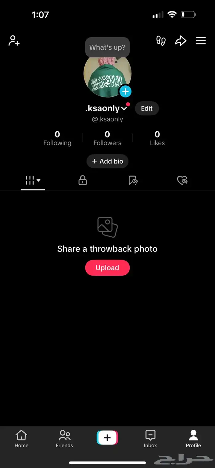 حساب تيك توك .ksaonly يترجم الى سعوديه بس فقط ب 2 ريال 0