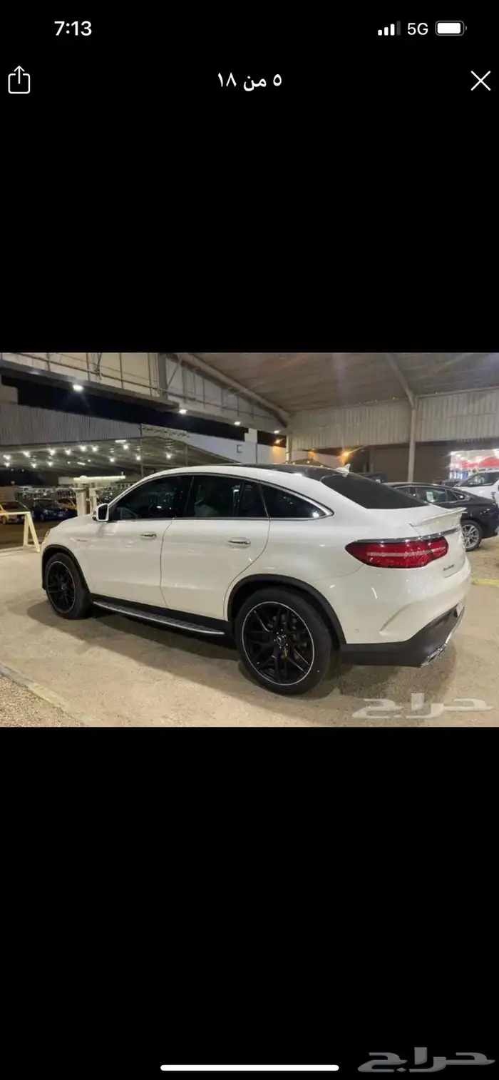 للبيع مرسيدس بنز GLE 63 S موديل 2018 جفااالي 4