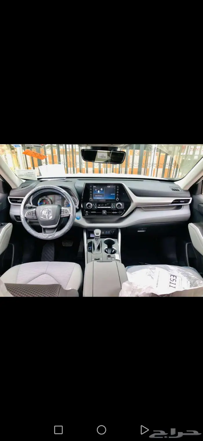 تويوتا هايلاندر GLE نص فل دبل 2025 أبيض سعودي 3