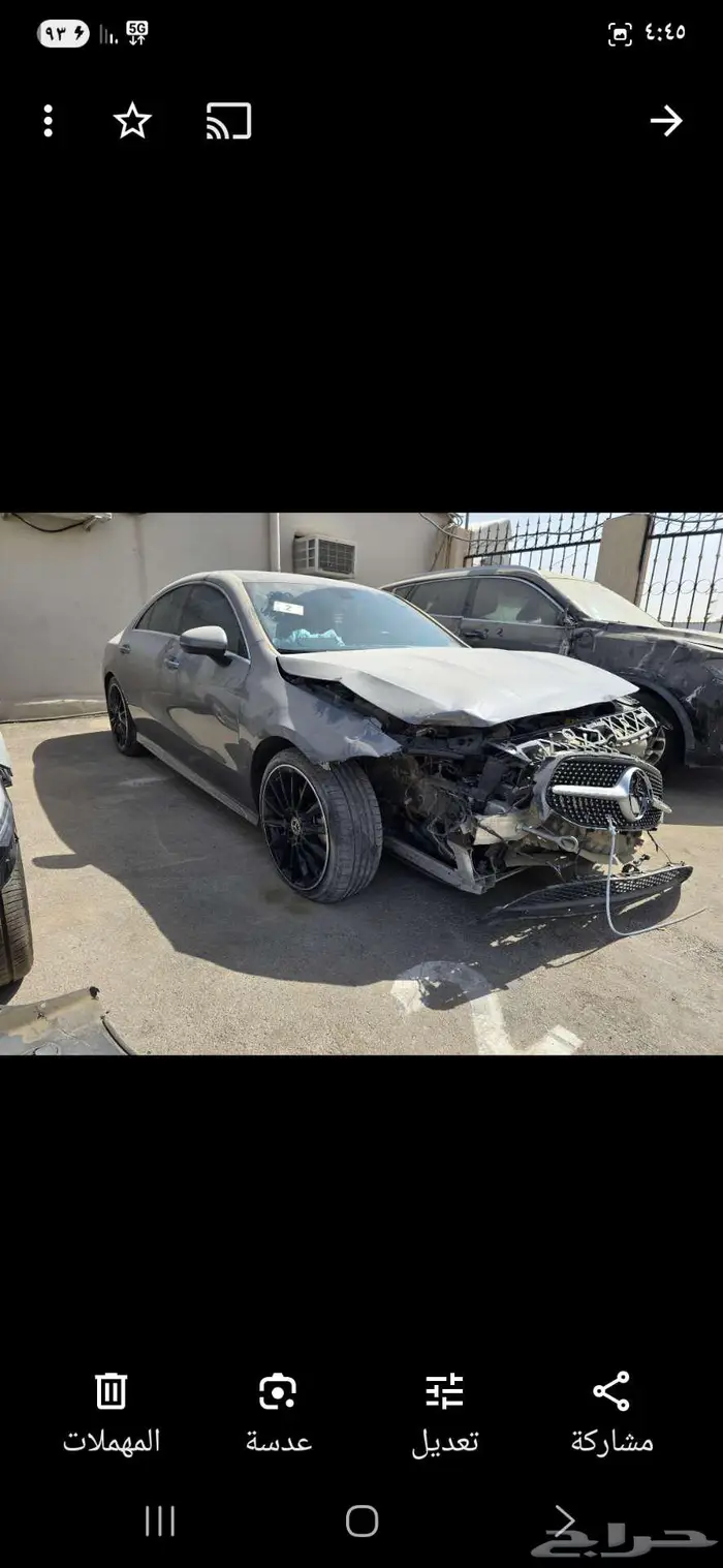 مرسيدس CLA250 مصدوم 2023 6