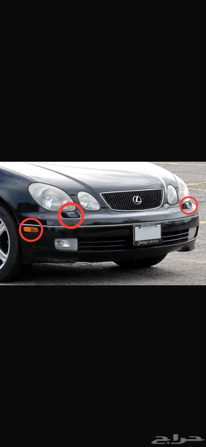 صدام جديد لكزس جي اس gs300 gs400 gs430 4