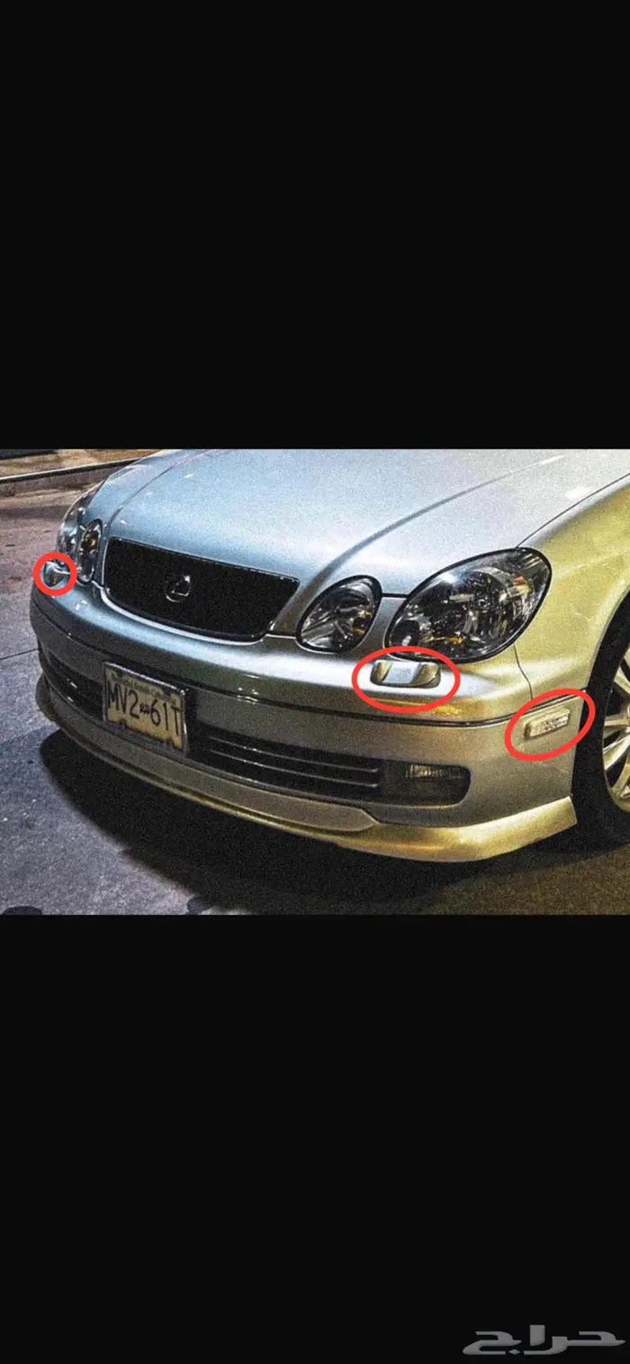 صدام جديد لكزس جي اس gs300 gs400 gs430 2