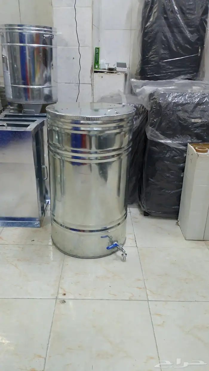 برميل حديد 140 لتر 1