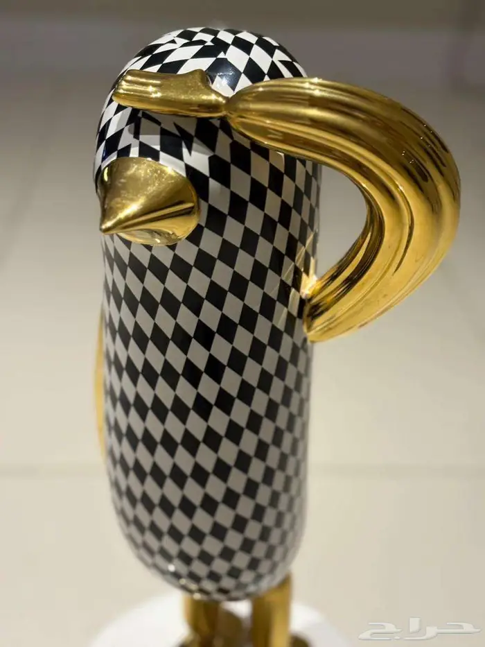 تحفة فنية مطلية يدويا بالذهب أصلية   تمثال Hopebird من BOSA 5