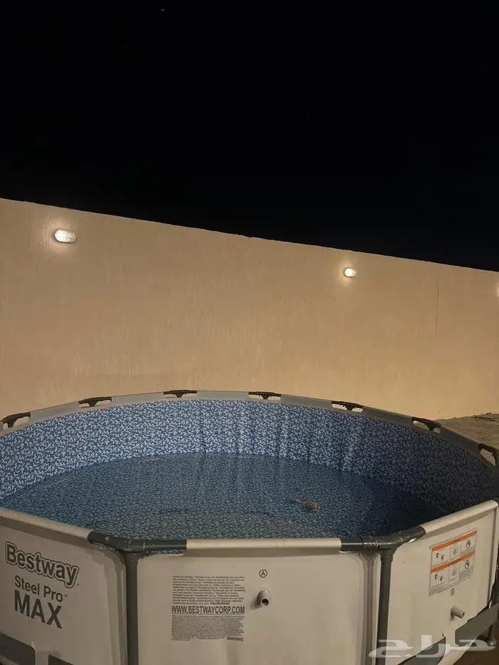 مسبح اطفال مع الفلتر جديد استخدام حشمه 2