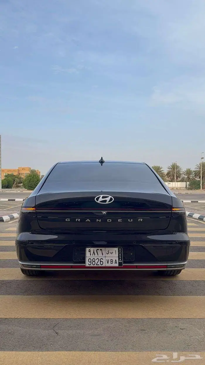 هيونداي ازيرا 2023 بوضع الوكالة 6سلندر بطاقة جمركية عداد 48 8