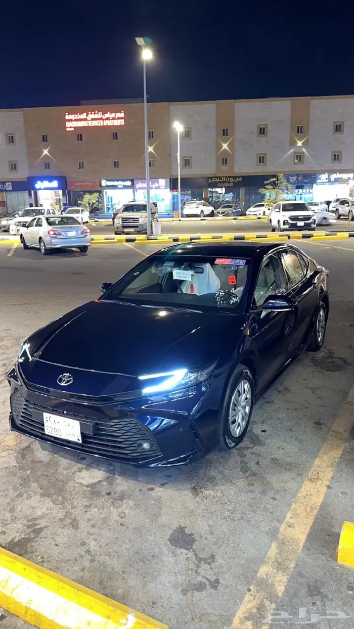 كامري 2025 كحلي 7