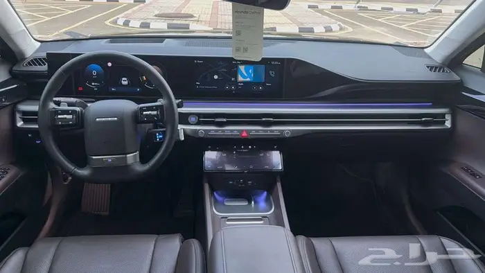 هيونداي ازيرا 2023 بوضع الوكالة 6سلندر بطاقة جمركية عداد 48 9
