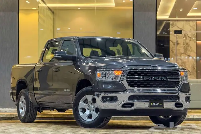 دودج رام BIGHORN 2022 رمادي سعودي 0