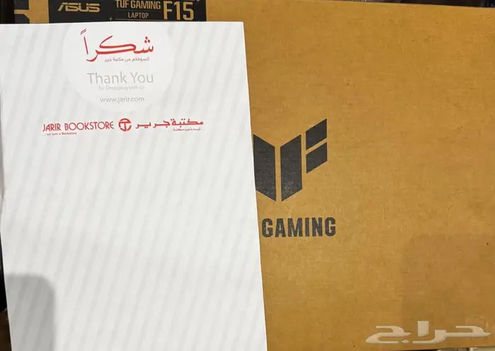 Laptop ASUS TUF A15 بوضع الوكالة RTX3050 5